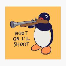 NOOT
OR I'LL
SHOOT