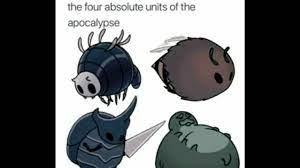 the four absolute units of the
apocalypse