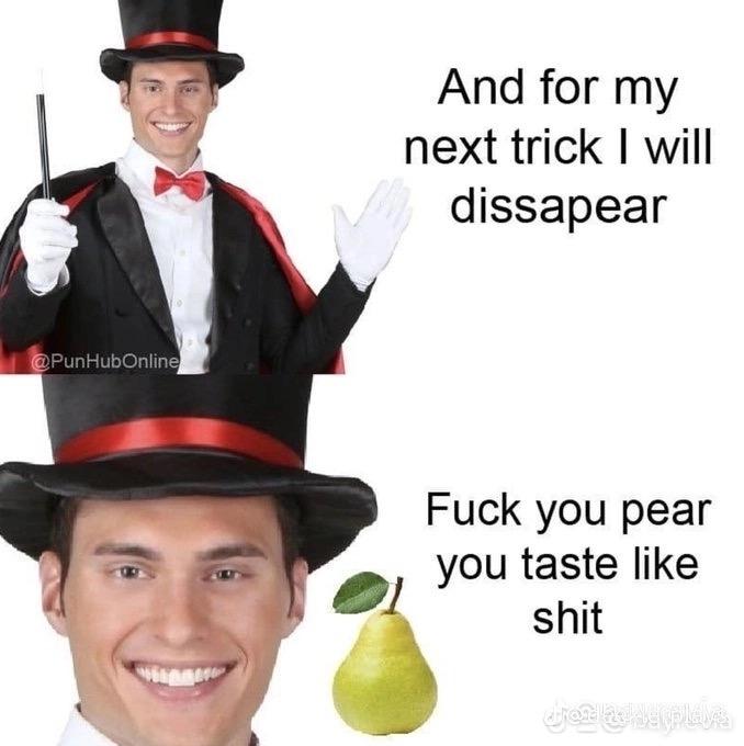 @PunHubOnline
And for my
next trick I will
dissapear
Fuck you pear
you taste like
shit
djon 2 Heppleva