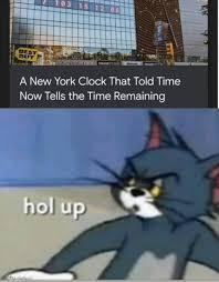 BEST
A New York Clock That Told Time
Now Tells the Time Remaining
hol up