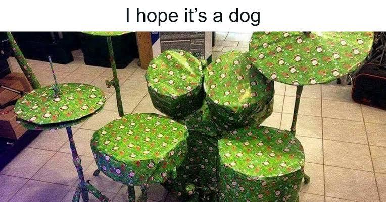 I hope it's a dog