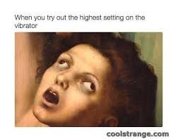 When you try out the highest setting on the
vibrator
coolstrange.com