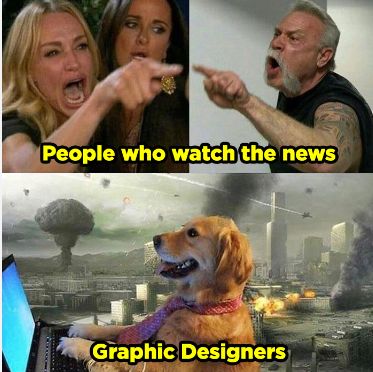 People who watch the news
Graphic Designers