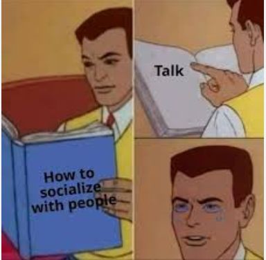 How to
socialize
with people
Talk