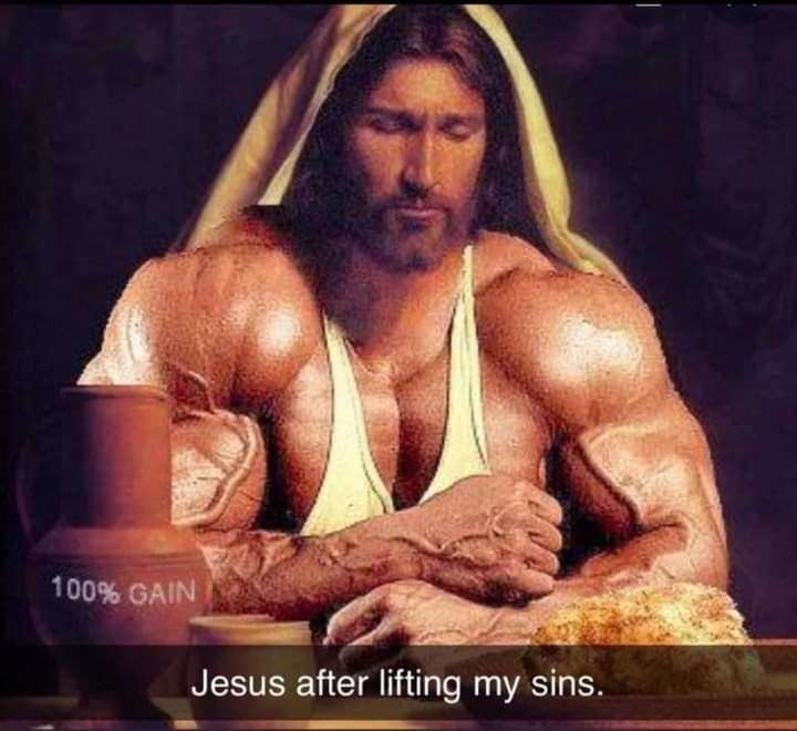 100% GAIN
Jesus after lifting my sins.