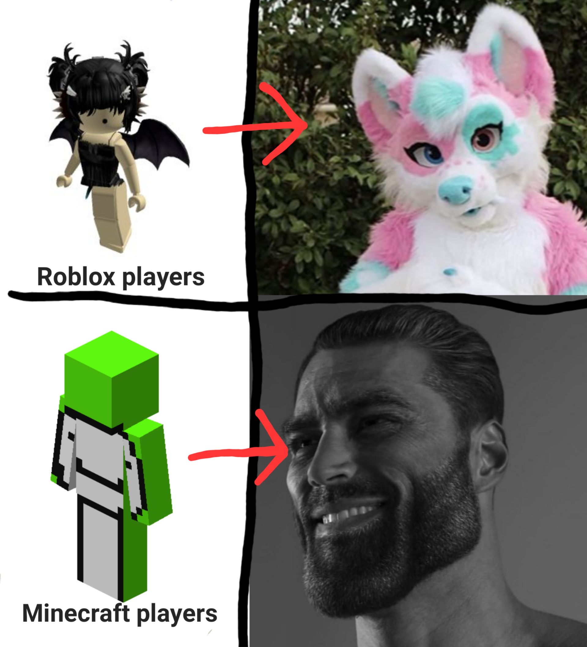 Roblox players
Minecraft players
Coach CoVCoa