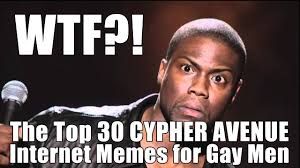 WTF?!
The Top 30 CYPHER AVENUE
Internet Memes for Gay Men