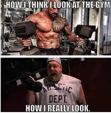 HOW I THINK I LOOK AT THE GYM
Chic
DEPT.
HOW I REALLY LOOK.