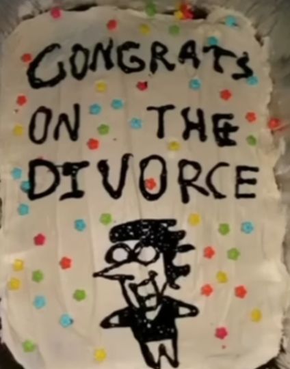 CONGRATS
ON THE
DIVORCE
W