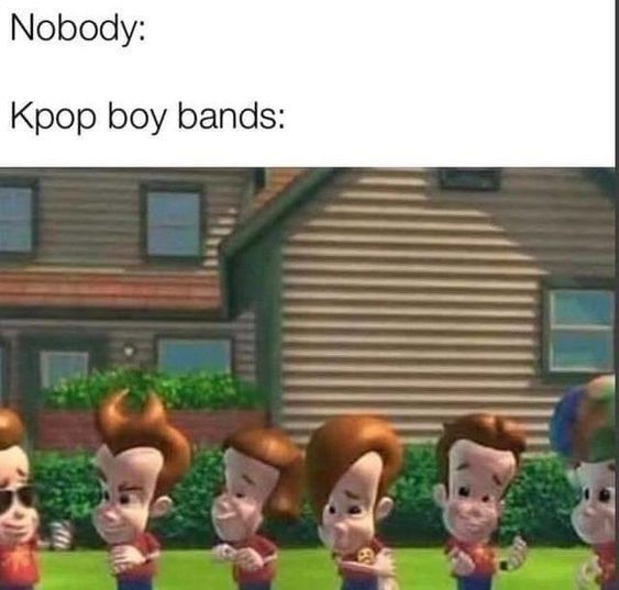 Nobody:
Kpop boy bands: