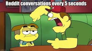 Reddit conversations every 5 seconds