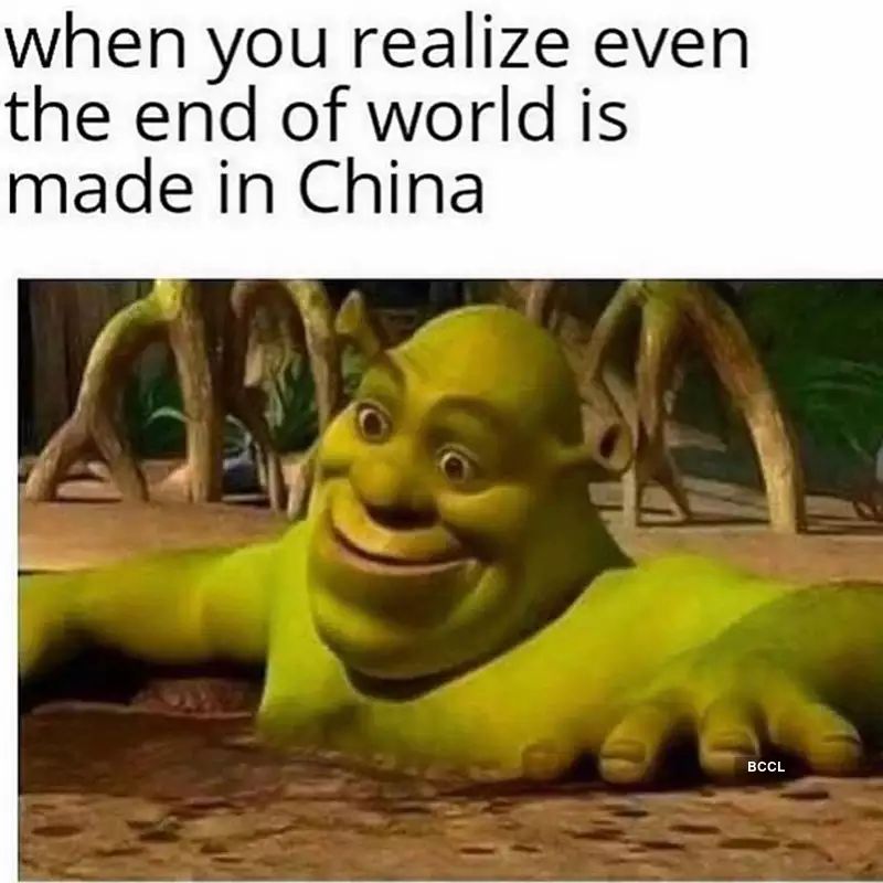 when you realize even
the end of world is
made in China
BCCL