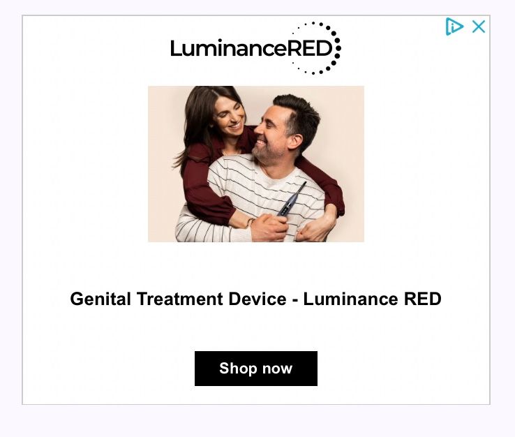 LuminanceRED:
an
Genital Treatment Device - Luminance RED
Shop now
DX