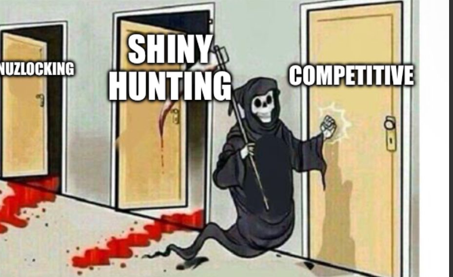 SHINY
NUZLOCKING HUNTING
COMPETITIVE