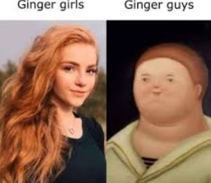 Ginger girls
D
Ginger guys