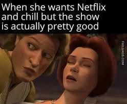 When she wants Netflix
and chill but the show
is actually pretty good
FAILGAGS.COM