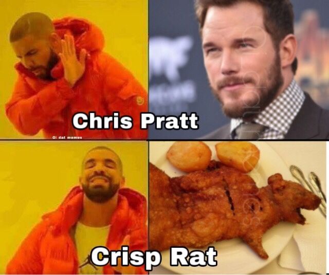 Chris Pratt
Di dat memes
Crisp Rat