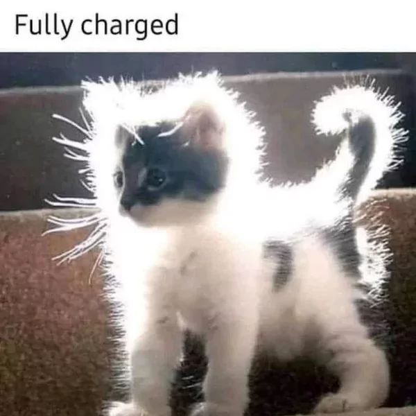 Fully charged