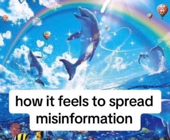 how it feels to spread
misinformation