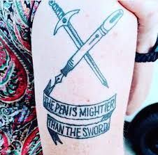 THE PENIS MIGHTIER
THAN THE SWORD