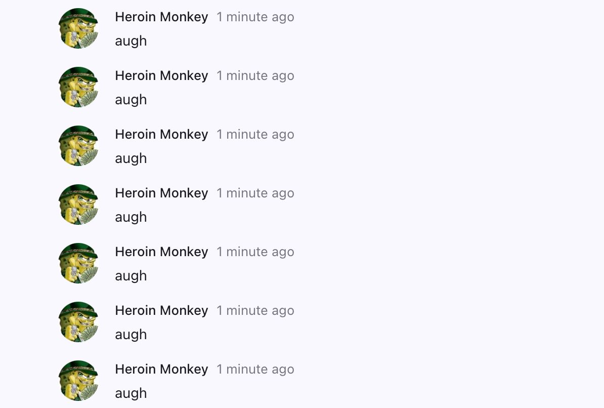 Heroin Monkey 1 minute ago
augh
Heroin Monkey 1 minute ago
augh
Heroin Monkey 1 minute ago
augh
Heroin Monkey 1 minute ago
augh
Heroin Monkey 1 minute ago
augh
Heroin Monkey 1 minute ago
augh
Heroin Monkey 1 minute ago
augh