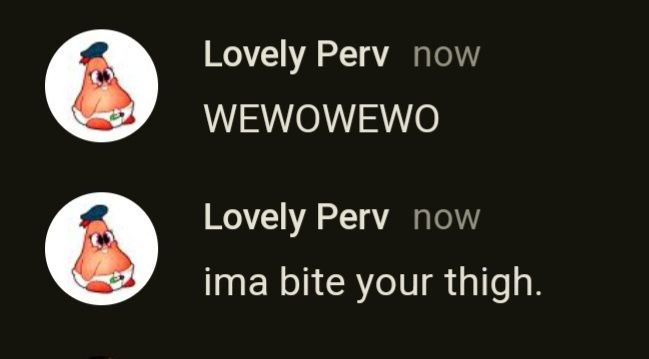 Lovely Perv now
WEWOWEWO
Lovely Perv now
ima bite your thigh.