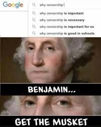 Google Qwhy censorship
Qwhy censorship is important
Qwhy censorship is necessary
Qwhy censorship is important for us
why censorship is good in schools
BENJAMIN...
GET THE MUSKET