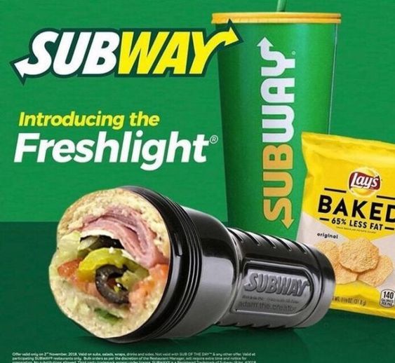SUBWAY
Introducing the
Freshlight
SUBWAY
Lay's
BAKED
65% LESS FAT
original
SUBWAY
adam the creator
140