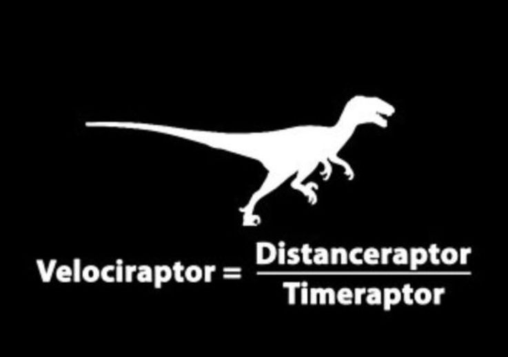 Velociraptor =
505
Distanceraptor
Timeraptor