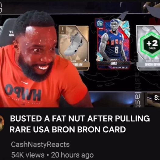 Ti
BA
USA
6
+2
DREB
SHOE
INVINCIBLE
SHOE BOOST
DENVEREN
ash last
8:
BUSTED A FAT NUT AFTER PULLING
RARE USA BRON BRON CARD
CashNastyReacts
54K views • 20 hours ago