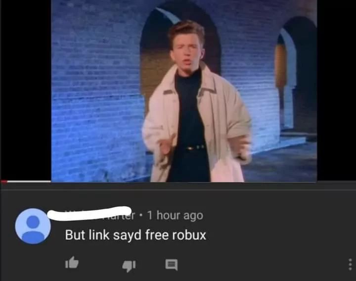 8
arter⚫ 1 hour ago
But link sayd free robux