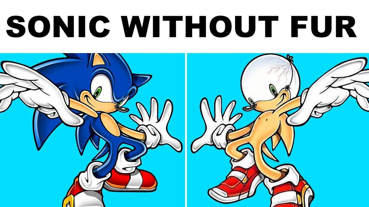 SONIC WITHOUT FUR