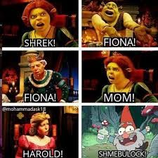 SHREK!
FIONA!
FIONA!
MOM!
@mohammadask18
HAROLD!
SHMEBULOCK!